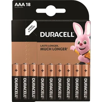 Duracell Basic AAA LR03, 18 ks