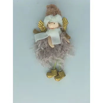 Vánoční dekorace BRIMOON Vánoční dekorace anděl růžový 17 cm