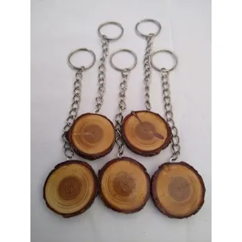 Klíčenka dřevo modřín