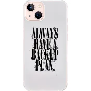 Pouzdro na mobilní telefon Odolné silikonové pouzdro iSaprio - Backup Plan - iPhone 13