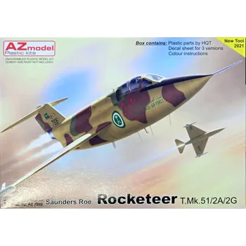 Plastikový model AZ model 1/72 Saunders Roe Rocketeer T.Mk.51/SA/2G