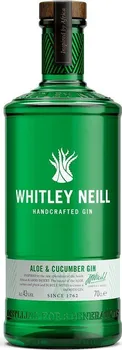 Gin Whitley Neill Aloe & Cucumber Gin 43 % 0,7 l