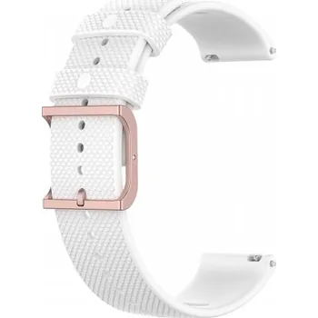 Řemínek na hodinky BSTRAP | BStrap Silicone Rain reminek na Xiaomi Amazfit Stratos 2/2S/3, white (SSG014C1204)