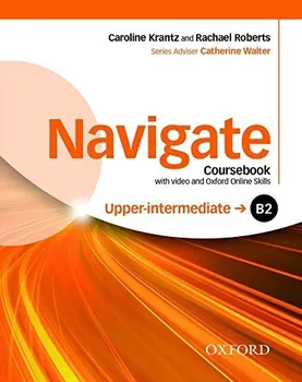 Anglický jazyk Navigate Upper Intermediate B2 Coursebook - Caroline Krantz a kol. (2020, brožovaná) + DVD-ROM