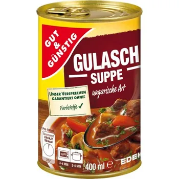 Hotové jídlo Gut und Günstig Gulášová polévka 400 ml