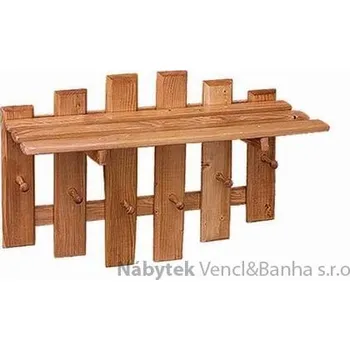 Věšák dřevěný závěsný věšák z masivu drewfilip 16