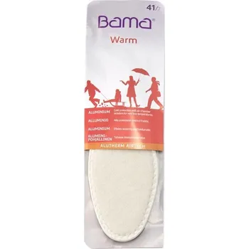 Vložka do bot Vložky BAMA hřejivé, s aluminiovou folií Velikost: 40