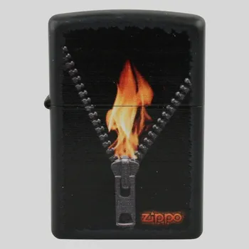 Zippo schwarz color Zipped 2002680