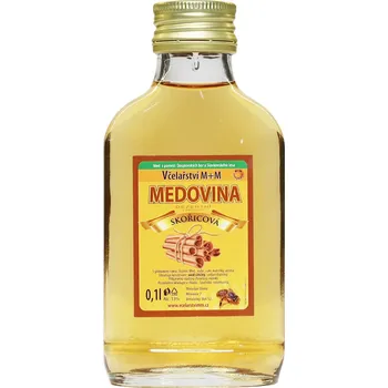 Medovina Včelařství M+M medovina dezertní skořicová 0,1 l