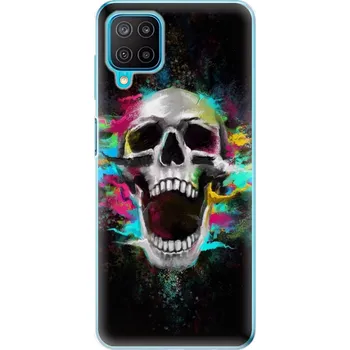 Pouzdro na mobilní telefon Odolné silikonové pouzdro iSaprio - Skull in Colors - Samsung Galaxy M12