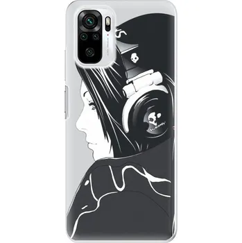 Pouzdro na mobilní telefon Odolné silikonové pouzdro iSaprio - Headphones - Xiaomi Redmi Note 10 / Note 10S
