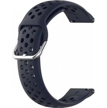 Řemínek na hodinky BSTRAP | BStrap Silicone Dots reminek na Huawei Watch GT 42mm, navy blue (SSG013C1502)