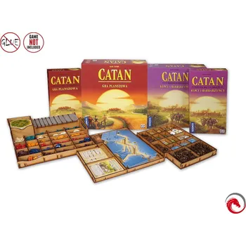 Příslušenství k deskovým hrám Poland Games Catan + Traders & Barbarians + 5-6 Players Expansions Insert (41134)