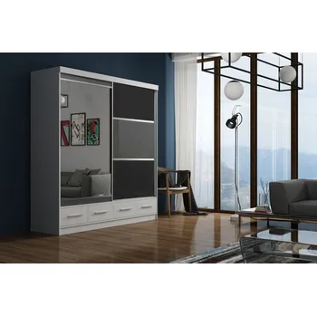 Arkos Šatní skříň Margo 250 BIS, v216 x š250 x h62cm, lamino