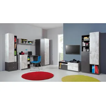 Dětský pokoj Dětský pokoj TABLO I grafit / enigma, sestava B