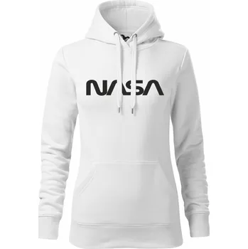 Dámská mikina Dámská mikina s nápisem NASA bílá