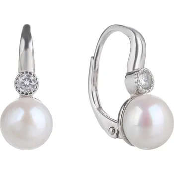 Náušnice Bealio BEALIO Stříbrné náušnice JEMNÁ PERLA 03-08247-0727