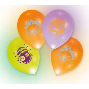 Party dekorace Amscan Led balóny - Halloween 4 ks