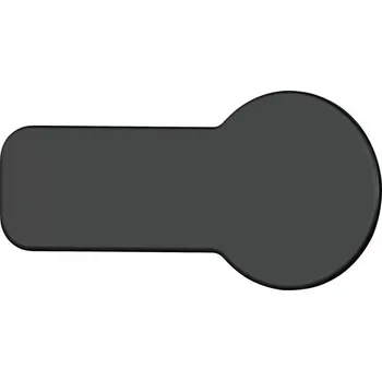 Kryt zdvižně zápustného závěsu černý