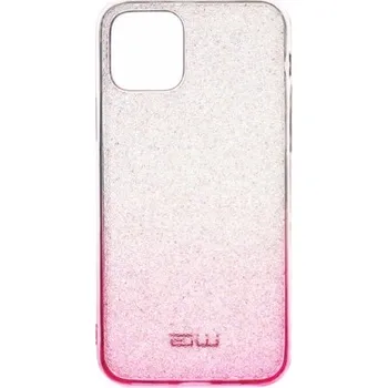 Pouzdro na mobilní telefon Winner Pouzdro Case Rainbow iPhone 12 Mini (Pink-Silver) 0591194098482