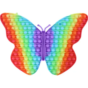 Rappa Gigant motýl 190 bublin duhový POP IT Rappa Gigant motýl 190 bublin duhový