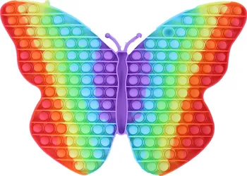 POP IT Rappa Gigant motýl duhový 190 bublin