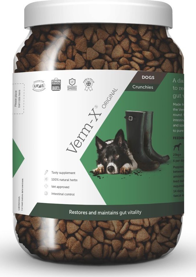 Verm-X odčervovací prostředek pro psy 100 g Hmotnost: 650 g