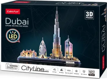 3D puzzle CubicFun 3D Dubai 182 dílků