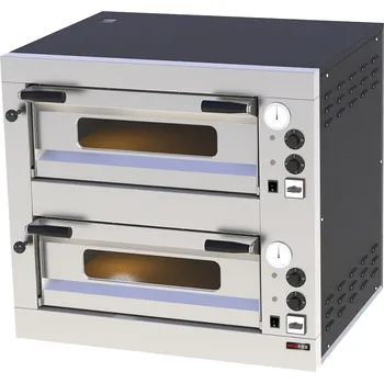 Pec na pizzu E 8/50 - Pizza pec dvoupatrová 2x d=50 cm