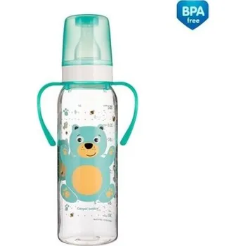 Kojenecká láhev Canpol babies Lahev s úchyty Cute Animals 250 ml