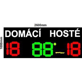 VENKOVNÍ UKAZATEL SKÓRE LDP 60 - doprava zdarma