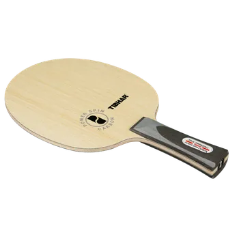 Pingpongová pálka Tibhar - Drinkhall Power Spin Carbon Tvar držátka: FL - konkávní, Váha (gr): 85