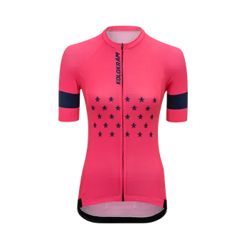 cyklistický dres Dámský dres KOLOKRÁM StarDress PinkPanther XL