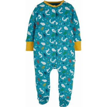 Kojenecký overall Dětský overal na spaní Polární liška Frugi Velikost: 3-6m
