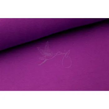 Náplet hladký - Fialová