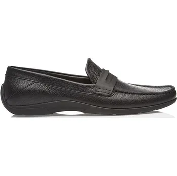 Pánská treková obuv Porsche Design DRIVER CALF GRAIN MOCCASIN Obuv módní mokasíny černá black