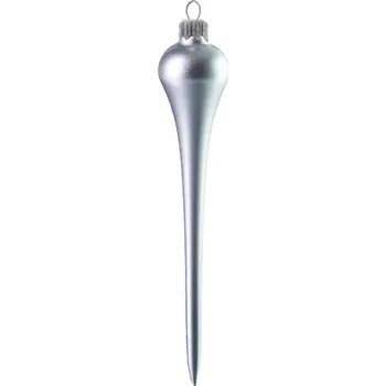 Vánoční rampouch stříbrný