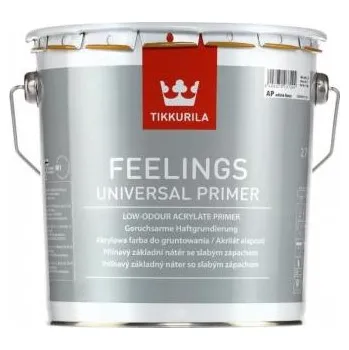 Lak na dřevo Tikkurila Feelings Universal PRIMER bílá 2,7L + dárek k objednávce nad 1000Kč
