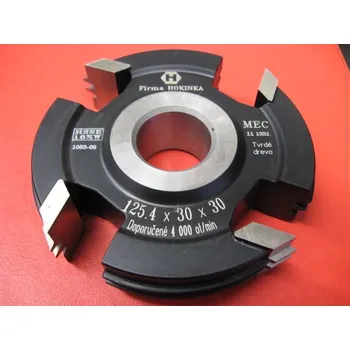 Fréza Profilová fréza-spárovka 125,4X30X30-T-4 břity-HOKINKA