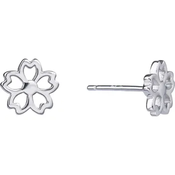 Náušnice Bealio BEALIO Stříbrné náušnice KVĚTINKA 03-11033-0758