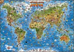Dětská mapa světa - Nakladatelství…
