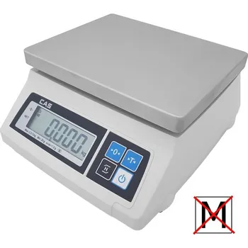 Kuchyňská váha Kontrolní stolní váha CAS SW 1S-20DRT 20kg bez ověření