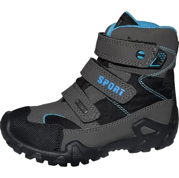 Dětská treková obuv IMAC chlapecké sněhule 183127 Barva: šedá, Velikost: 25