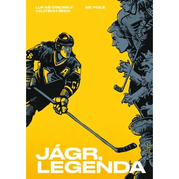Komiks pro dospělé Jágr, legenda - Lukáš Csicsely (2021, pevná)