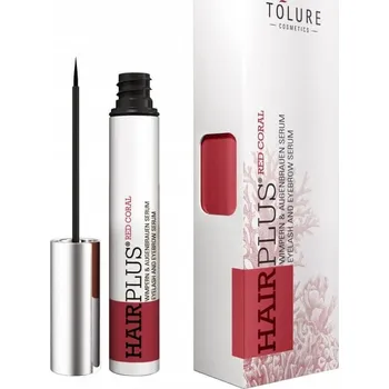 TOLURE Cosmetics Hairplus Red Coral růstové sérum pro řasy a obočí 3 ml
