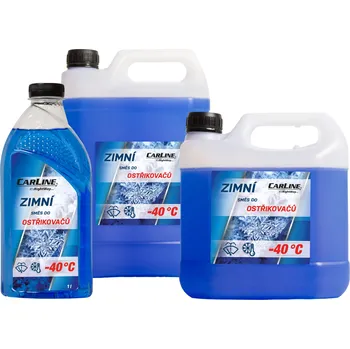 Náplň do chladiče a ostřikovače 1L Carline zimní směs do ostřikovačů -40°C