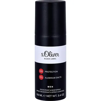s.Oliver Black Label deodorant ve spreji 150 ml