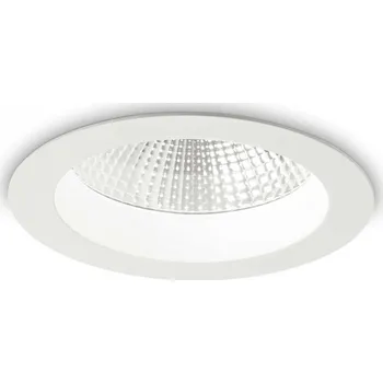 Ideal Lux 193465 LED zápustné stropní bodové svítidlo Basic accent 1x15W | 1550lm | 3000K | IP44 - bílá + sada - Trio LED žárovka 2x10W | E27 | 3000K | 806lm