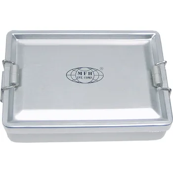 Elektroinstalační krabice Krabice hliníková voděodolná MFH / 13x9x3cm