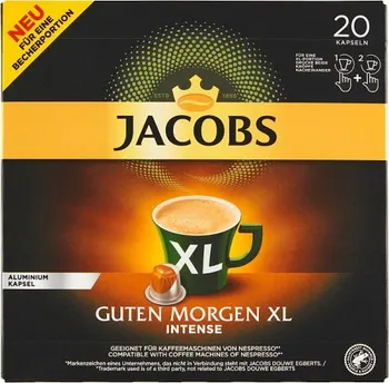 kávové kapsle Jacobs Guten Morgen XL 20 ks